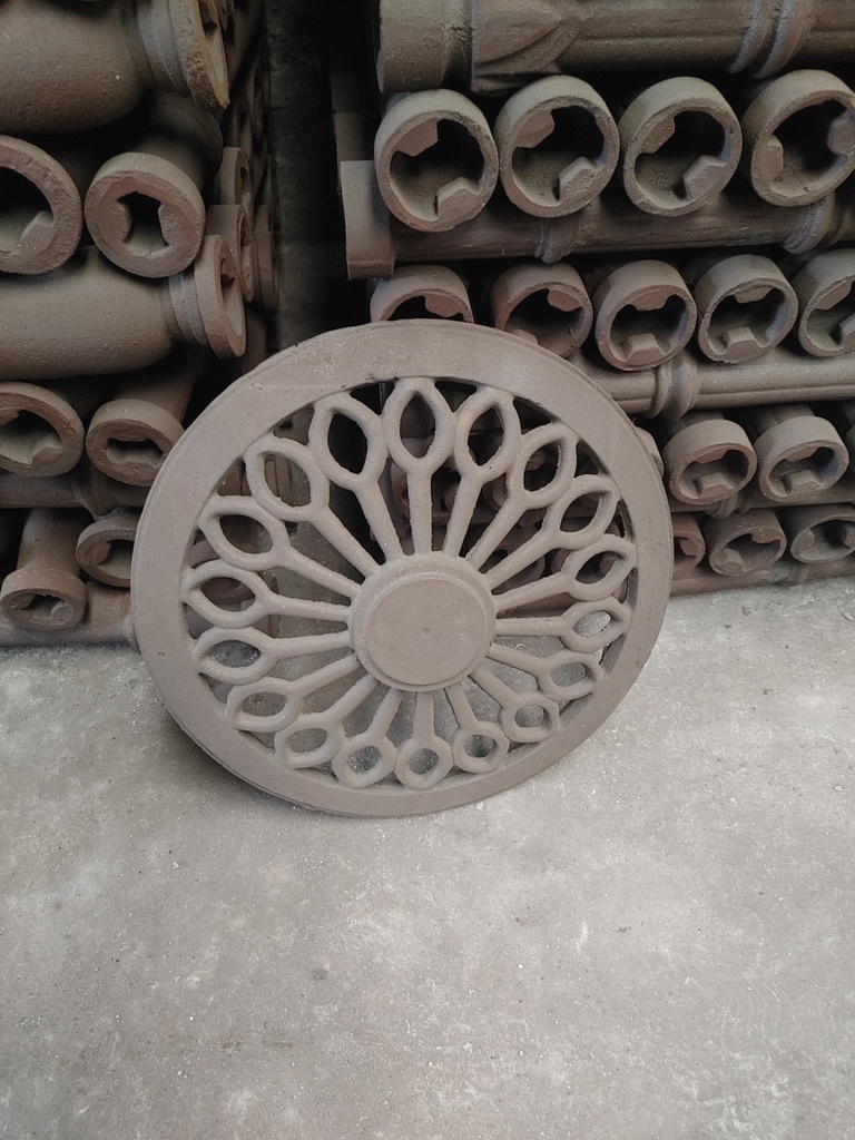 Đế chân bàn cà phê gang đúc - hoa thanh 9kg