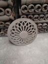 Cast iron coffee table base - flower bar 9kg