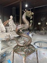 Dragon cast bronze