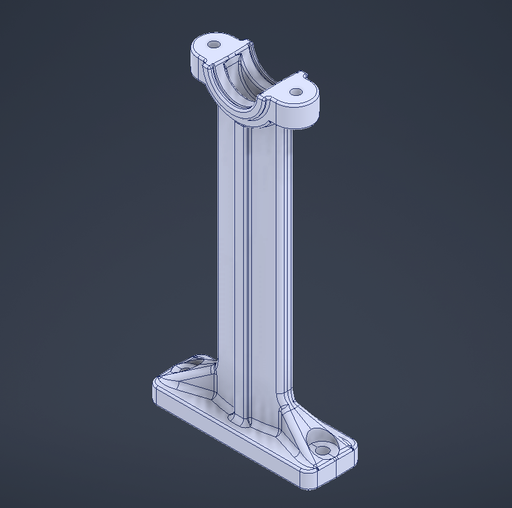 Chair legs are cast aluminum ASP14-P30